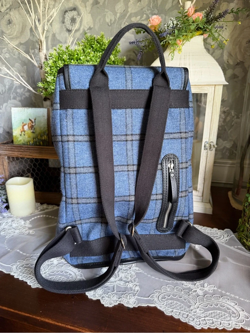 J&L Tweed classic blue